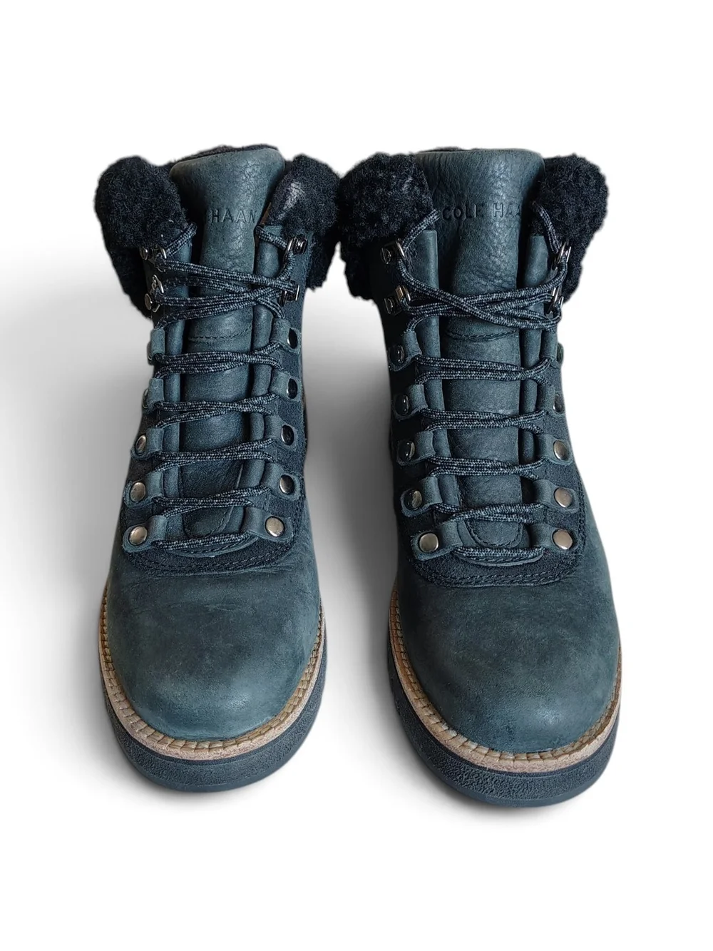Cole Haan Women's Grandexplore Cozy Fleece Waterproof Hiker Boots Size 5B